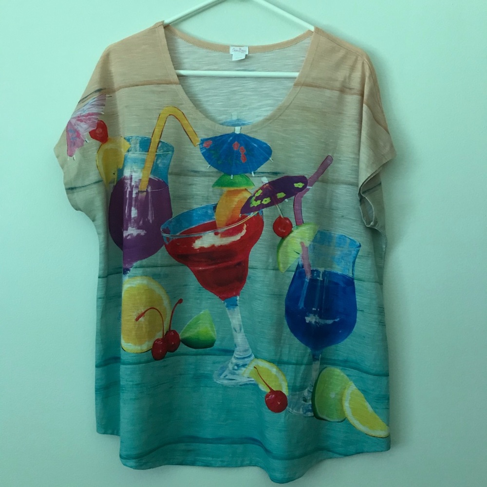 SunBay Missy Margarita top👚🌞🍸